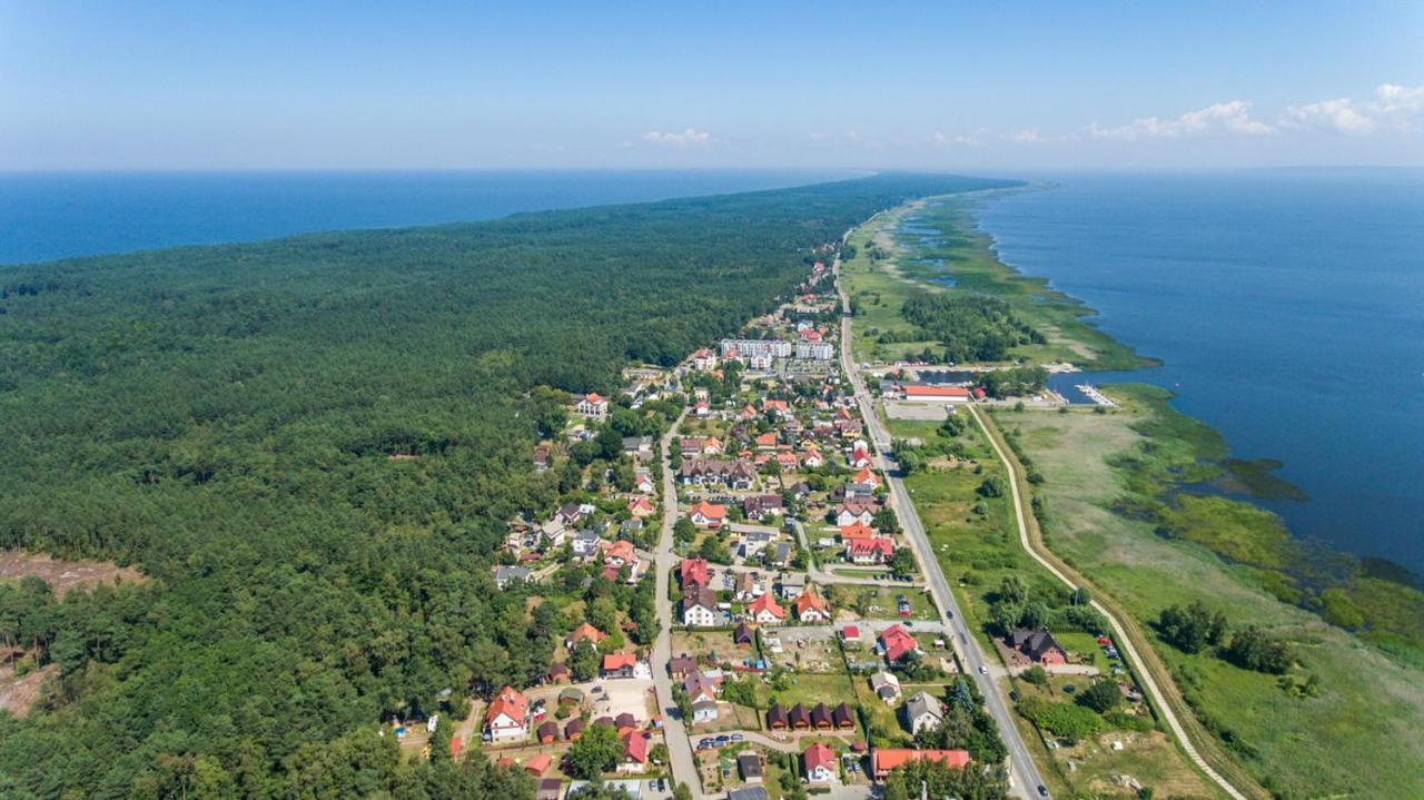 Dom Wczasowy Finezja Kąty Rybackie Esterno foto